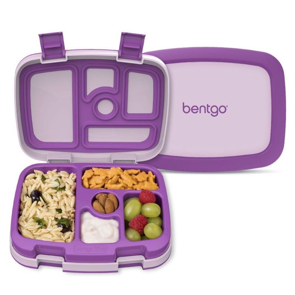 Kids' Brights Leakproof 5 Compartment Bento-Style Kids' Lunch Box - Purple